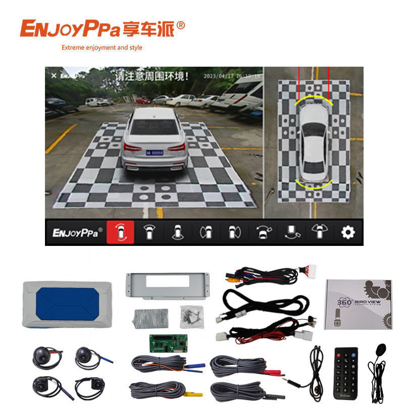 1080P 360-View-Auto-Kamerasystem für Mitsubishi Xforce 12,3 Zoll Bildschirm